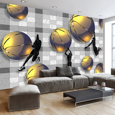 Custom Wall Mural Papel De Parede 3D Golden Basketball Abstract Creative Space Livingroom TV Background Wall Decoration Painting
Custom Wall Mural Papel De Parede 3D Golden Basketball Abstract Creative Space Livingroom TV Background Wall Decoration Painting