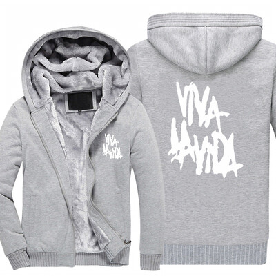 2018 New USA SIZE Men Winter Autumn Hoodies Coldplay Viva la vida pattern Fleece Coat Baseball Uniform Sportswear Jacket wool
2018 New USA SIZE Men Winter Autumn Hoodies Coldplay Viva la vida pattern Fleece Coat Baseball Uniform Sportswear Jacket wool