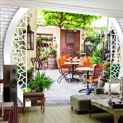 Photo Wallpaper Modern Leisure Garden Tea Restaurant 3D Wall Murals Living Room TV Sofa Backdrop Wall Painting Home Decor Fresco
Photo Wallpaper Modern Leisure Garden Tea Restaurant 3D Wall Murals Living Room TV Sofa Backdrop Wall Painting Home Decor Fresco
