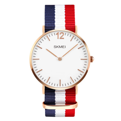 Time beauty skmei watches men&women ultra-thin series fashion simple quartz student watch blue red blue nylon belt
Time beauty skmei watches men&women ultra-thin series fashion simple quartz student watch blue red blue nylon belt