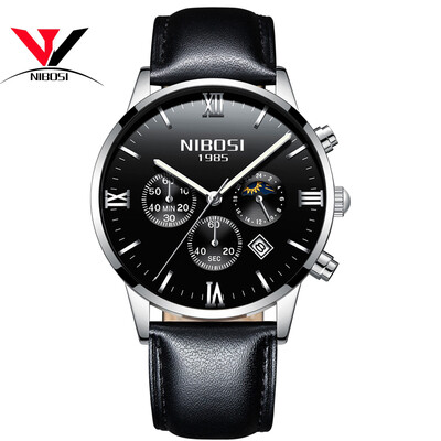 NIBOSI Famous Brand Watches Men Leather Band Fashion Luxury Full Steel Clock Quartz Wristwatch Male Watch Relogio Masculino Casual
NIBOSI Famous Brand Watches Men Leather Band Fashion Luxury Full Steel Clock Quartz Wristwatch Male Watch Relogio Masculino Casual