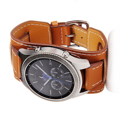 22mm Genuine Leather Watch Band Cuff Strap Bracelet For Samsung Gear S3 Frontier / S3 Classic
22mm Genuine Leather Watch Band Cuff Strap Bracelet For Samsung Gear S3 Frontier / S3 Classic