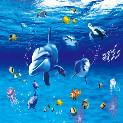 Papel De Parede 3D Modern Cartoon Underwater World Dolphin Photo Ceiling Mural Wallpaper Living Room Kids Bedroom Ceiling Fresco
Papel De Parede 3D Modern Cartoon Underwater World Dolphin Photo Ceiling Mural Wallpaper Living Room Kids Bedroom Ceiling Fresco