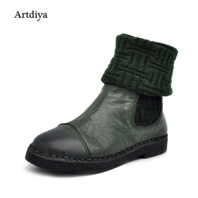 2018 female flats handsome casual women boots round toe genuine leather boots medium-leg boots 3188-90
2018 female flats handsome casual women boots round toe genuine leather boots medium-leg boots 3188-90