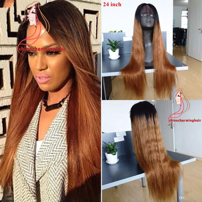 1b 30 dark root Vrigin human hair ombre front lace wig&lace front wig 1b 30 silky straight Free shipping
1b 30 dark root Vrigin human hair ombre front lace wig&lace front wig 1b 30 silky straight Free shipping