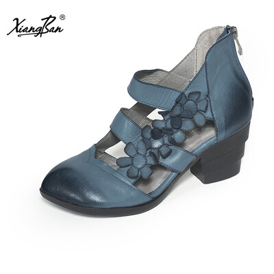 Xiangban Women Gladitor Sandals Plus Size 6 cm Heels Thick Heel Pointed Women Shoes Genuine Leather Summer Leather Sandals
Xiangban Women Gladitor Sandals Plus Size 6 cm Heels Thick Heel Pointed Women Shoes Genuine Leather Summer Leather Sandals
