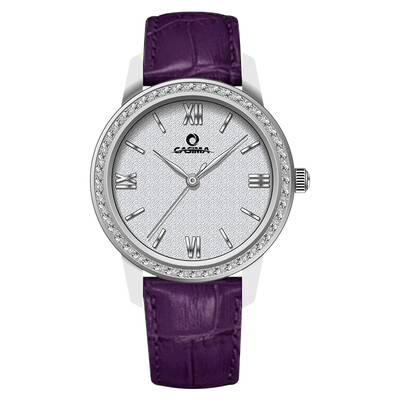New luxury brand Women watches fashion casual elegant purple quartz wristwatch leather strap Women Waterproof 100m CASIMA 6601
New luxury brand Women watches fashion casual elegant purple quartz wristwatch leather strap Women Waterproof 100m CASIMA 6601