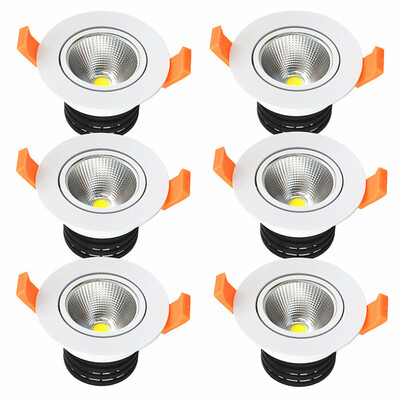 6PCS / lot 7W Белый свет Dimmable светодиодный COB чип downlight dimmer Встраиваемый белый светодиодный фонарик
6PCS / lot 7W Белый свет Dimmable светодиодный COB чип downlight dimmer Встраиваемый белый светодиодный фонарик