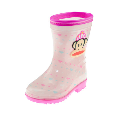 PaulFrank big mouth monkey childrens rain boots cartoon boys&girls water shoes set foot love rubber shoes PF1013K pink love heart 28
PaulFrank big mouth monkey childrens rain boots cartoon boys&girls water shoes set foot love rubber shoes PF1013K pink love heart 28