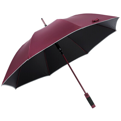 Paradise umbrella to increase black plastic lightning protection safety straight rod self-opening business umbrella 3318E purple
Paradise umbrella to increase black plastic lightning protection safety straight rod self-opening business umbrella 3318E purple