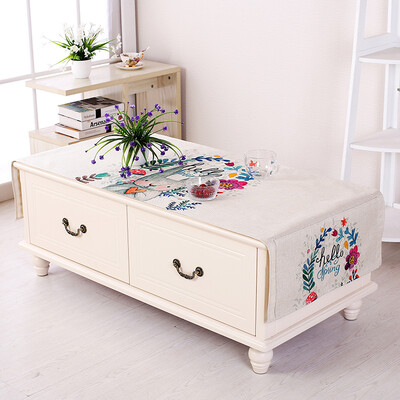 Yuan Yuan long ear rabbit coffee table tablecloth cotton&linen tea cover living room rectangular coffee table mat table table cloth dust cabinet storage cover cloth 60170cm
Yuan Yuan long ear rabbit coffee table tablecloth cotton&linen tea cover living room rectangular coffee table mat table table cloth dust cabinet storage cover cloth 60170cm