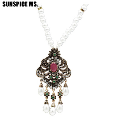 Elegent Turkish Women Long Dangle Pendant Flower Necklace Antique Gold Color Bead Strand Jewelry Indian Bohemia Banquet Bijoux
Elegent Turkish Women Long Dangle Pendant Flower Necklace Antique Gold Color Bead Strand Jewelry Indian Bohemia Banquet Bijoux