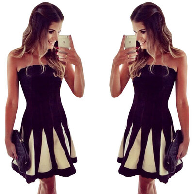 Lovaru ™New 2015 fashion Sleeveless fit sexy off-the-shoulder cultivate one's morality short PROM dresses
Lovaru ™New 2015 fashion Sleeveless fit sexy off-the-shoulder cultivate one's morality short PROM dresses