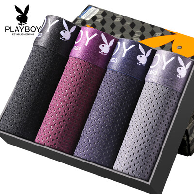 Playboy Мужское нижнее белье Ice Silk Breathable Mesh Средняя талия Нижнее белье Мужские боксеры Шорты Зубы 4 Pack Po Синий Фиолетовый Темно-серый Белый Комбинация XXL
Playboy Мужское нижнее белье Ice Silk Breathable Mesh Средняя талия Нижнее белье Мужские боксеры Шорты Зубы 4 Pack Po Синий Фиолетовый Темно-серый Белый Комбинация XXL