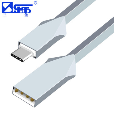 Sanbao DX-100PK mobile phone charging cable TYPE-C interface zinc alloy knife line pink 1 meter
Sanbao DX-100PK mobile phone charging cable TYPE-C interface zinc alloy knife line pink 1 meter