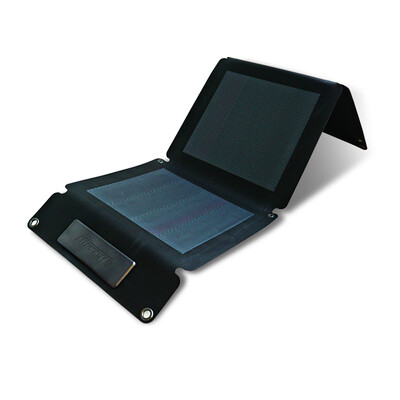 Hanergy 12w thin film power generation solar charging treasure folding mobile power outdoor charger black
Hanergy 12w thin film power generation solar charging treasure folding mobile power outdoor charger black