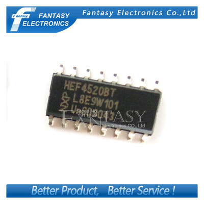 10PCS HEF4520BT SOP14 HEF4520 SOP HCF4520 SMD CD4520BM new and original IC free shipping
10PCS HEF4520BT SOP14 HEF4520 SOP HCF4520 SMD CD4520BM new and original IC free shipping