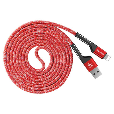Baseus 9 Layers SR Nylon Braided Lightning USB Data Sync Cable Charger For iPhone X 7 8 6S Plus 5S iPad mini 1/2/3/4 iPad Pro
Baseus 9 Layers SR Nylon Braided Lightning USB Data Sync Cable Charger For iPhone X 7 8 6S Plus 5S iPad mini 1/2/3/4 iPad Pro