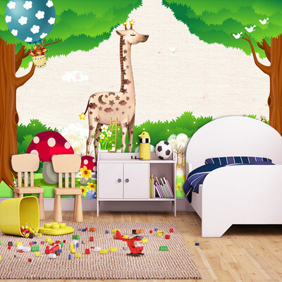 Custom 3D Photo Wallpaper Green Forest Cartoon Animal Kingdom Wall Decoration Kids Room Bedroom Background Wall Mural Wallpaper
Custom 3D Photo Wallpaper Green Forest Cartoon Animal Kingdom Wall Decoration Kids Room Bedroom Background Wall Mural Wallpaper
