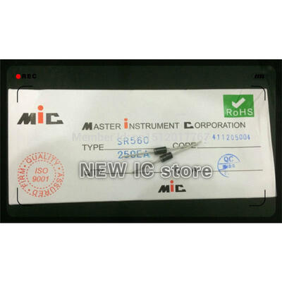 Free Shipping High quality SR560 SB560 5A60V Schottky Diode Rectifier Diode 100PCSLot
Free Shipping High quality SR560 SB560 5A60V Schottky Diode Rectifier Diode 100PCSLot