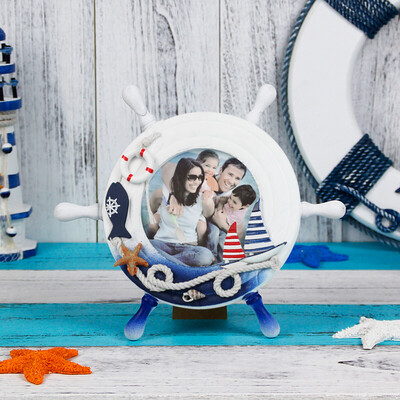 Befon blue photo frame 6 inch picture frame Mediterranean style ocean photo set table European creative photo frame beach beach shell starfish sailboat
Befon blue photo frame 6 inch picture frame Mediterranean style ocean photo set table European creative photo frame beach beach shell starfish sailboat