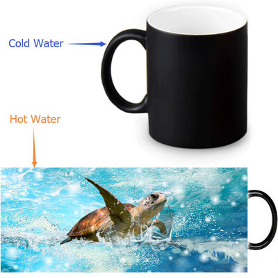 Sea Turtle 350ml/12oz Heat Reveal Mug Color Change Coffee Cup Sensitive Morphing Mugs Magic Mug Milk Tea Cups
Sea Turtle 350ml/12oz Heat Reveal Mug Color Change Coffee Cup Sensitive Morphing Mugs Magic Mug Milk Tea Cups