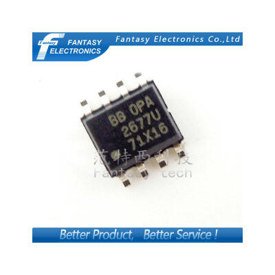 5PCS OPA2677U SOP8 OPA2677 SOP SMD Dual FET-Input Low Distortion OPERATIONAL AMPLIFIER free shipping
5PCS OPA2677U SOP8 OPA2677 SOP SMD Dual FET-Input Low Distortion OPERATIONAL AMPLIFIER free shipping