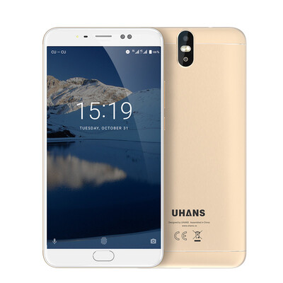 UHANS MAX 2 MTK6750T Octa Core 4G Mobile Phone 6.44" FHD 4GB RAM 64GB ROM 13MP+2MP Dual Real Cameras 4300mAh Fingerprint
UHANS MAX 2 MTK6750T Octa Core 4G Mobile Phone 6.44" FHD 4GB RAM 64GB ROM 13MP+2MP Dual Real Cameras 4300mAh Fingerprint