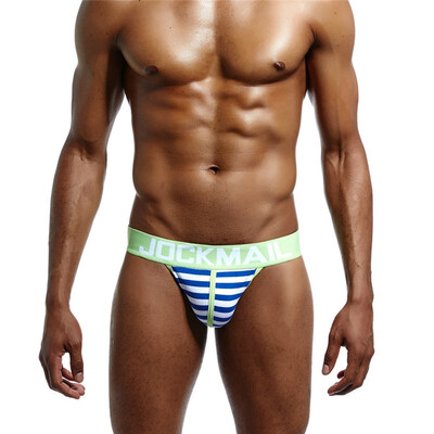 JOCKMAIL high-fork mens underwear cotton mens briefs cotton sweat-absorbent underwear
JOCKMAIL high-fork mens underwear cotton mens briefs cotton sweat-absorbent underwear