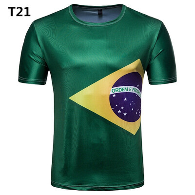 2018 New World Cup Memorial T-shirts Short-sleeved Casual Fans Orgy Football Printing Series Sports Running Fitness Sweatshirt
2018 New World Cup Memorial T-shirts Short-sleeved Casual Fans Orgy Football Printing Series Sports Running Fitness Sweatshirt