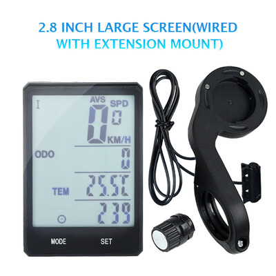 INBIKE 28 Large Screen Bicycle Computer Wireless Bike Computer Rainproof Speedometer Odometer Cycling Measurable Stopwatch
INBIKE 28 Large Screen Bicycle Computer Wireless Bike Computer Rainproof Speedometer Odometer Cycling Measurable Stopwatch