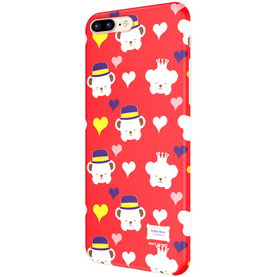 Teddy Collection Apple 8 / 7Plus Mobile Shell iPhone8 / 7Plus Cartoon Cover All-inclusive Силиконовая мягкая оболочка Colorful Teddy 
Teddy Collection Apple 8 / 7Plus Mobile Shell iPhone8 / 7Plus Cartoon Cover All-inclusive Силиконовая мягкая оболочка Colorful Teddy