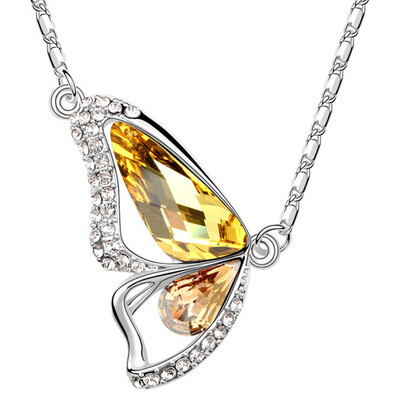 Butterfly Necklace Austrian Crystal High Quality Rhinestone Necklace Pendant For Women Fashion Jewelry 5033
Butterfly Necklace Austrian Crystal High Quality Rhinestone Necklace Pendant For Women Fashion Jewelry 5033