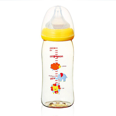 Imported Pigeon Pigeon imitation breast milk real wide mouth PPSU bottle 240ml animal pattern new
Imported Pigeon Pigeon imitation breast milk real wide mouth PPSU bottle 240ml animal pattern new