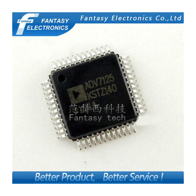 10PCS ADV7125KSTZ140 QFP48 ADV7125 QFP CMOS 330 MHz Triple 8-Bit High Speed Video DAC new and original free shipping
10PCS ADV7125KSTZ140 QFP48 ADV7125 QFP CMOS 330 MHz Triple 8-Bit High Speed Video DAC new and original free shipping