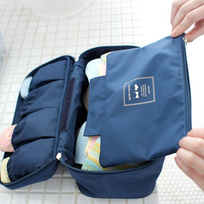 Shouyou travel multi-function underwear storage bag bra finishing bag portable wash bag JD-SN-10 Navy
Shouyou travel multi-function underwear storage bag bra finishing bag portable wash bag JD-SN-10 Navy