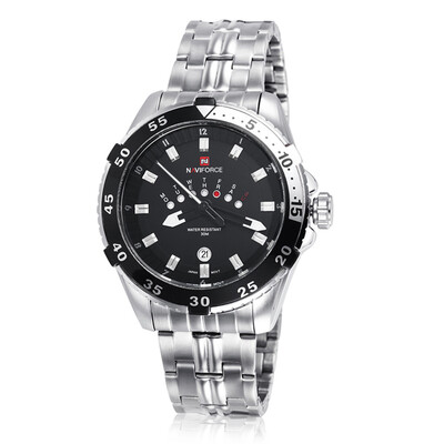 NAVIFORCE 9029 Mens Multi-functional Waterproof Round Dial Stainless Steel Band Sports Quartz Wrist Watch
NAVIFORCE 9029 Mens Multi-functional Waterproof Round Dial Stainless Steel Band Sports Quartz Wrist Watch