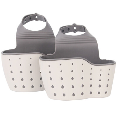 Baijie kitchen sink storage hanging basket dishwashing brush rag storage double hanging basket hanging faucet drain basket drain rack rack two loaded
Baijie kitchen sink storage hanging basket dishwashing brush rag storage double hanging basket hanging faucet drain basket drain rack rack two loaded