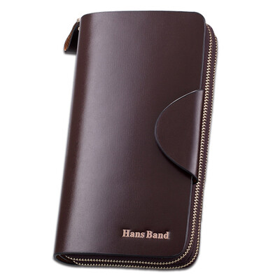 HansBand® Fashion Men's long wallet real Genuine Leather Brown Wallets Purse long Wallet Famous Brand handbags Men clutch
HansBand® Fashion Men's long wallet real Genuine Leather Brown Wallets Purse long Wallet Famous Brand handbags Men clutch