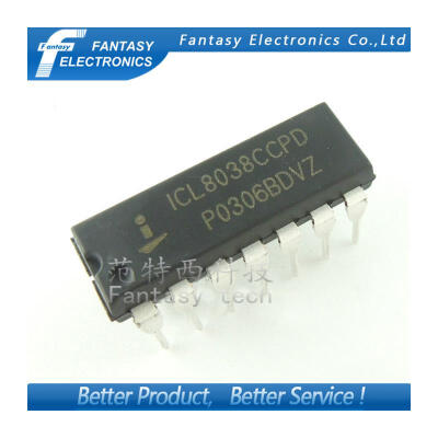 5PCS ICL8038CCPD DIP14 ICL8038 DIP Precision Waveform Generator/Voltage Controlled Oscillator new and original IC free shipping
5PCS ICL8038CCPD DIP14 ICL8038 DIP Precision Waveform Generator/Voltage Controlled Oscillator new and original IC free shipping