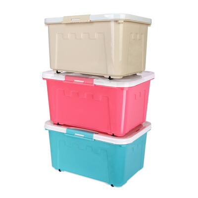 Ailaiya clamshell pulley type storage box thickened reinforced plastic storage box 50L pink blue coffee color mixed color 3 Pack Z1358
Ailaiya clamshell pulley type storage box thickened reinforced plastic storage box 50L pink blue coffee color mixed color 3 Pack Z1358