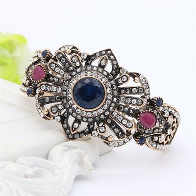 Ethnic Turkish Blooming Flowers Brecelet Bangle Women Stage Banquet Resin Jewelry Adjustable Wide Cuff Antque Gold Color Bijoux
Ethnic Turkish Blooming Flowers Brecelet Bangle Women Stage Banquet Resin Jewelry Adjustable Wide Cuff Antque Gold Color Bijoux