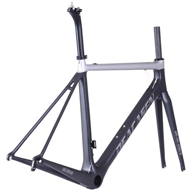 2018 Deacasen New Type Toary T800 Ud3K Carbon Road Frame Di2 Raw Frame Weight 850-20g Light Can Diy Bike Frame Free Shipping
2018 Deacasen New Type Toary T800 Ud3K Carbon Road Frame Di2 Raw Frame Weight 850-20g Light Can Diy Bike Frame Free Shipping