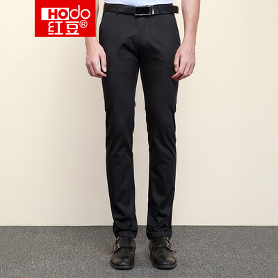 Red bean Hodo mens casual pants mens slim simple fashion micro-elastic waist thin mens casual pants S1 black 30
Red bean Hodo mens casual pants mens slim simple fashion micro-elastic waist thin mens casual pants S1 black 30