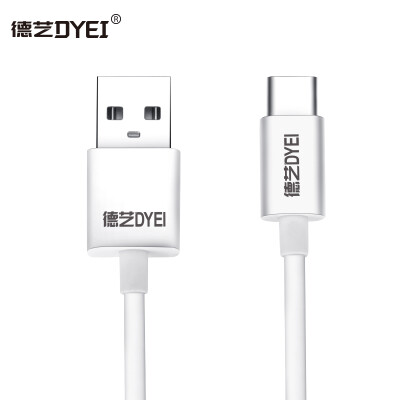 

Deyi Andrews Type-C линия передачи данных мобильный телефон USB быстрый заряд и разрядка комбинированный шнур питания поддержка Huawei P10mate9 слава v8 Samsung просо 6s5x белый 1 метр