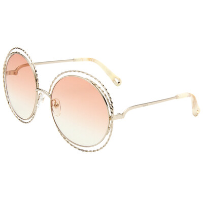 CHLOE female models sunglasses gold frame powder brown gradient lens glasses sunglasses CE114ST 724 58mm
CHLOE female models sunglasses gold frame powder brown gradient lens glasses sunglasses CE114ST 724 58mm
