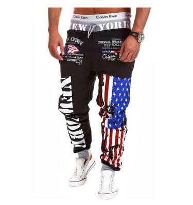 American Flag 2015 Summer Style Mens Gym Joggers Sweatpants Sport Harem Pants Men Loose Jogging Trousers Pantalones Hombre
American Flag 2015 Summer Style Mens Gym Joggers Sweatpants Sport Harem Pants Men Loose Jogging Trousers Pantalones Hombre
