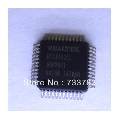 4pcs/lot REALTEK RTL8102EL Integrated Fast Ethernet Controller for PCI Express Applications
4pcs/lot REALTEK RTL8102EL Integrated Fast Ethernet Controller for PCI Express Applications