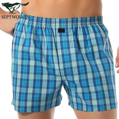 Seven wolves Arro pants mens underwear mens boxers cotton plaid shorts single loaded treasure blue lattice L
Seven wolves Arro pants mens underwear mens boxers cotton plaid shorts single loaded treasure blue lattice L
