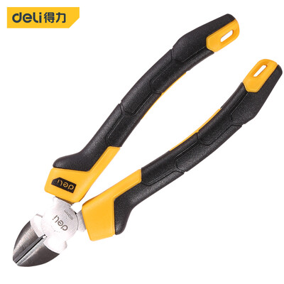 Deli deli non-slip plastic handle diagonal pliers 60th chrome vanadium steel oblique pliers wire cutters 7 inch DL0203
Deli deli non-slip plastic handle diagonal pliers 60th chrome vanadium steel oblique pliers wire cutters 7 inch DL0203